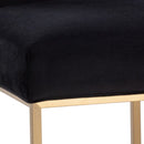 Sunpan Joyce Dining Chair in Casablanca Stratus / Cube Black