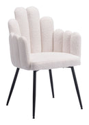 Zuo Modern Noosa Dining Chair in Navy Blue/Gray/Ivory