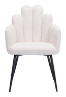 Zuo Modern Noosa Dining Chair in Navy Blue/Gray/Ivory