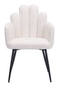Zuo Modern Noosa Dining Chair in Navy Blue/Gray/Ivory