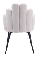 Zuo Modern Noosa Dining Chair in Navy Blue/Gray/Ivory