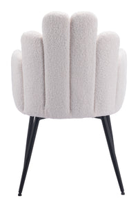 Zuo Modern Noosa Dining Chair in Navy Blue/Gray/Ivory
