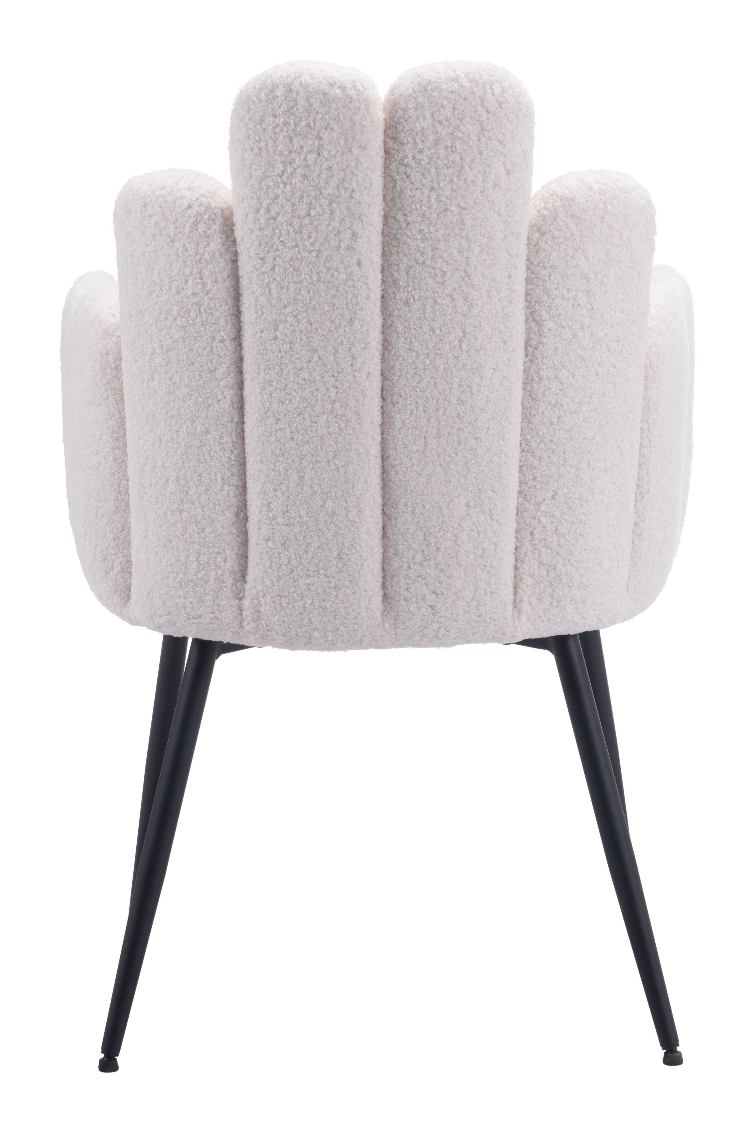 Zuo Modern Noosa Dining Chair in Navy Blue/Gray/Ivory