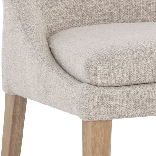 Sunpan Rosine Dining Chair - Effie Flax - Set of Two