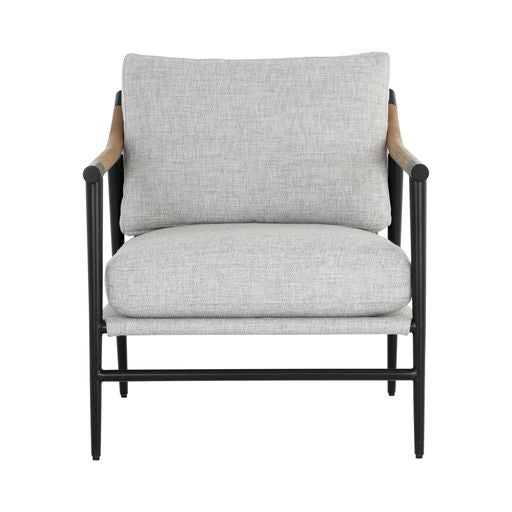 Sunpan Meadow Lounge Chair - Vault Fog