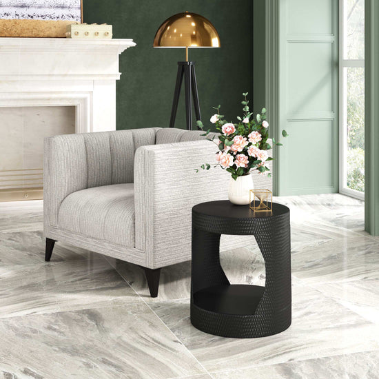 Zuo Modern Nuuk Side Table Black