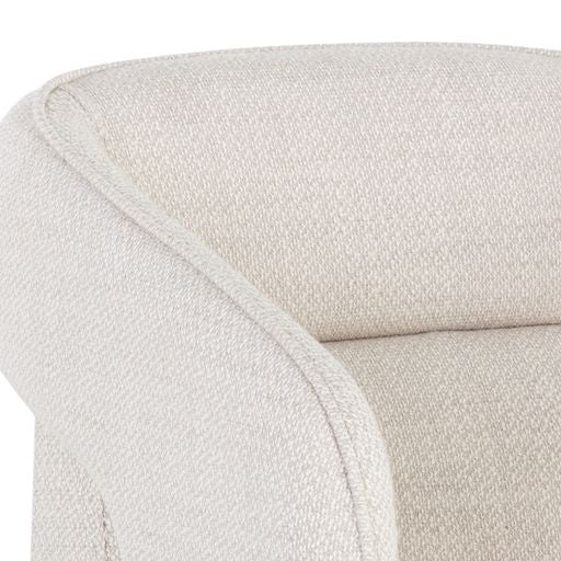 Sunpan Kendrick Wheeled Dining Armchair in Abbington Black / Moto Stucco / Nash Zebra