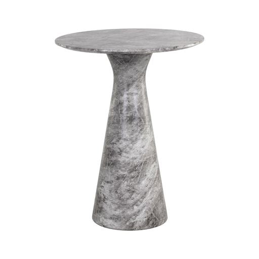 Sunpan Shelburne Bar Table Marble Look - Grey