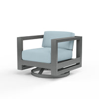 Sunset West Redondo Swivel Club Chair with Cushion
