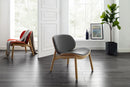 Greenington Danica Lounge Chair, Wheat-Grey / Wheat-Red