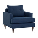 Sunpan Laurel Armchair Liv Dove / Liv Indigo