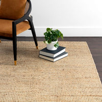 Sunpan Meknes Hand-Woven Rug - Natural 6' X 9' / 8' X 10' / 9' X 12' / 10' X 14'
