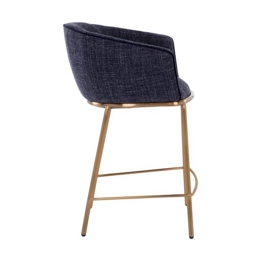 Sunpan Nadine Counter Stool Chacha Grey / Chacha Navy