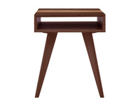 Greenington Azara Tiger End Table, Sable
