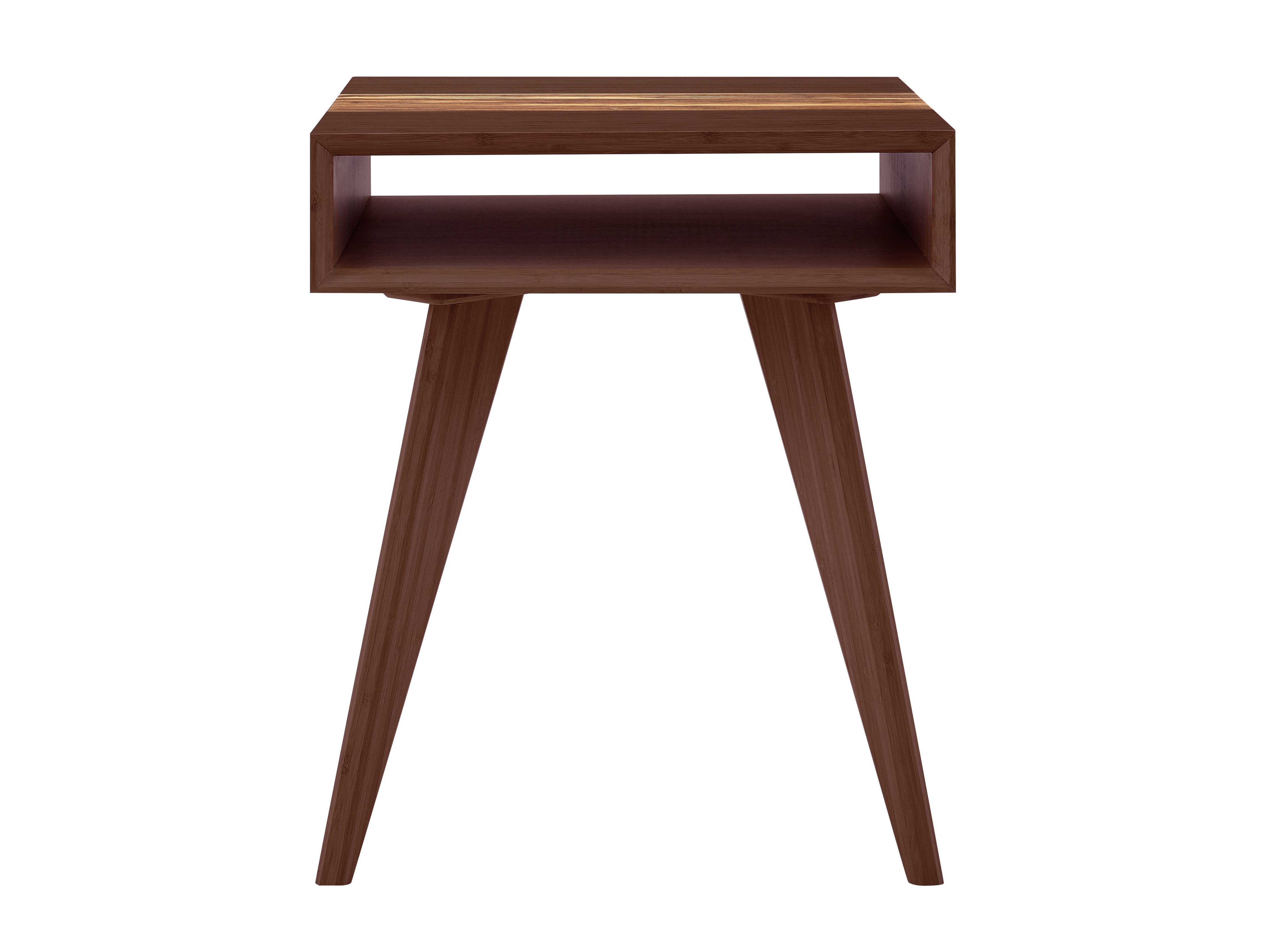 Greenington Azara Tiger End Table, Sable