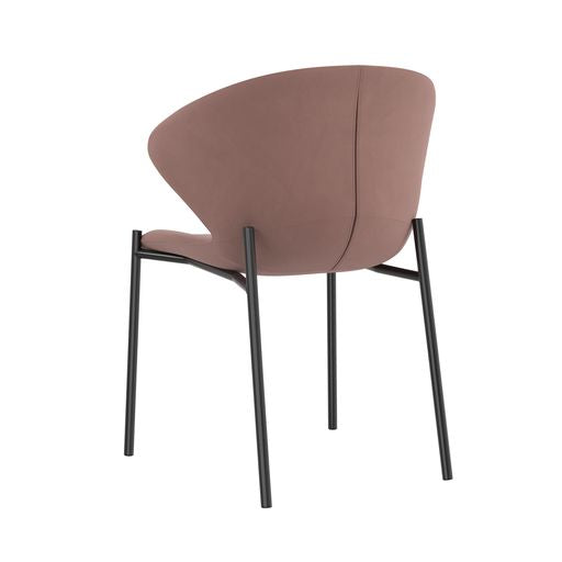 Sunpan Eric Dining Chair in Nono Dark Green / Nono Tapenade Gold - Set of Two