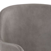 Sunpan Hensley Dining Armchair in Dark Teal / Dawn Grey / Hazelnut / Mina Warm Grey