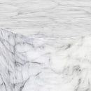 Sunpan Strut Coffee Table Black Ombre / Marble Look