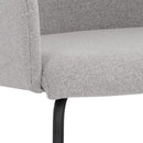 Sunpan Hensley Dining Armchair in Dark Teal / Dawn Grey / Hazelnut / Mina Warm Grey