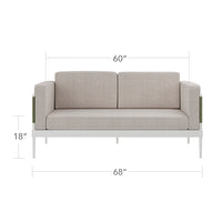 DecoScapes Oliver Loveseat