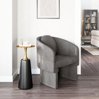 Zuo Modern Olya Accent Chair Truffle in Gray