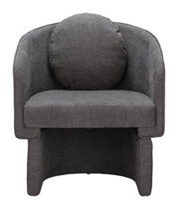 Zuo Modern Olya Accent Chair Truffle in Gray