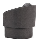 Zuo Modern Olya Accent Chair Truffle in Gray