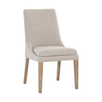 Sunpan Rosine Dining Chair - Effie Flax - Set of Two