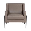 Sunpan Talula Lounge Chair - Alpine Grey Leather