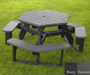 Polly Products Open Hexagon Table Universal Access