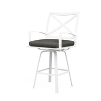 Sunset West Bristol Swivel Counter Stool with Cushion