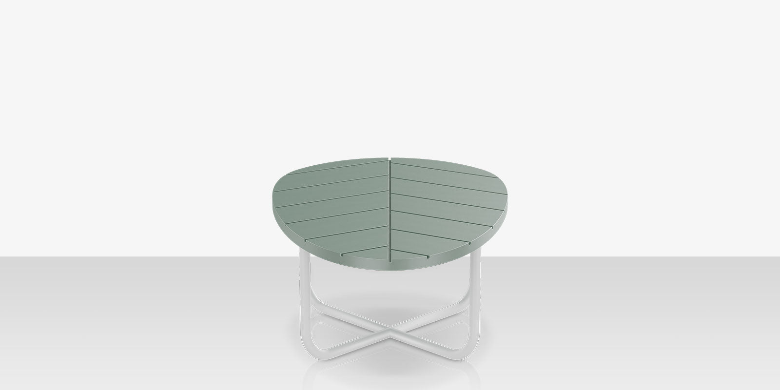 DecoScape Organic Leaf Nesting Table