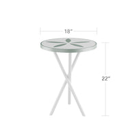 DecoScapes Organic Sand Dollar Side Table