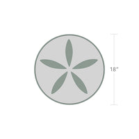 DecoScapes Organic Sand Dollar Side Table