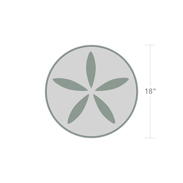 DecoScapes Organic Sand Dollar Side Table