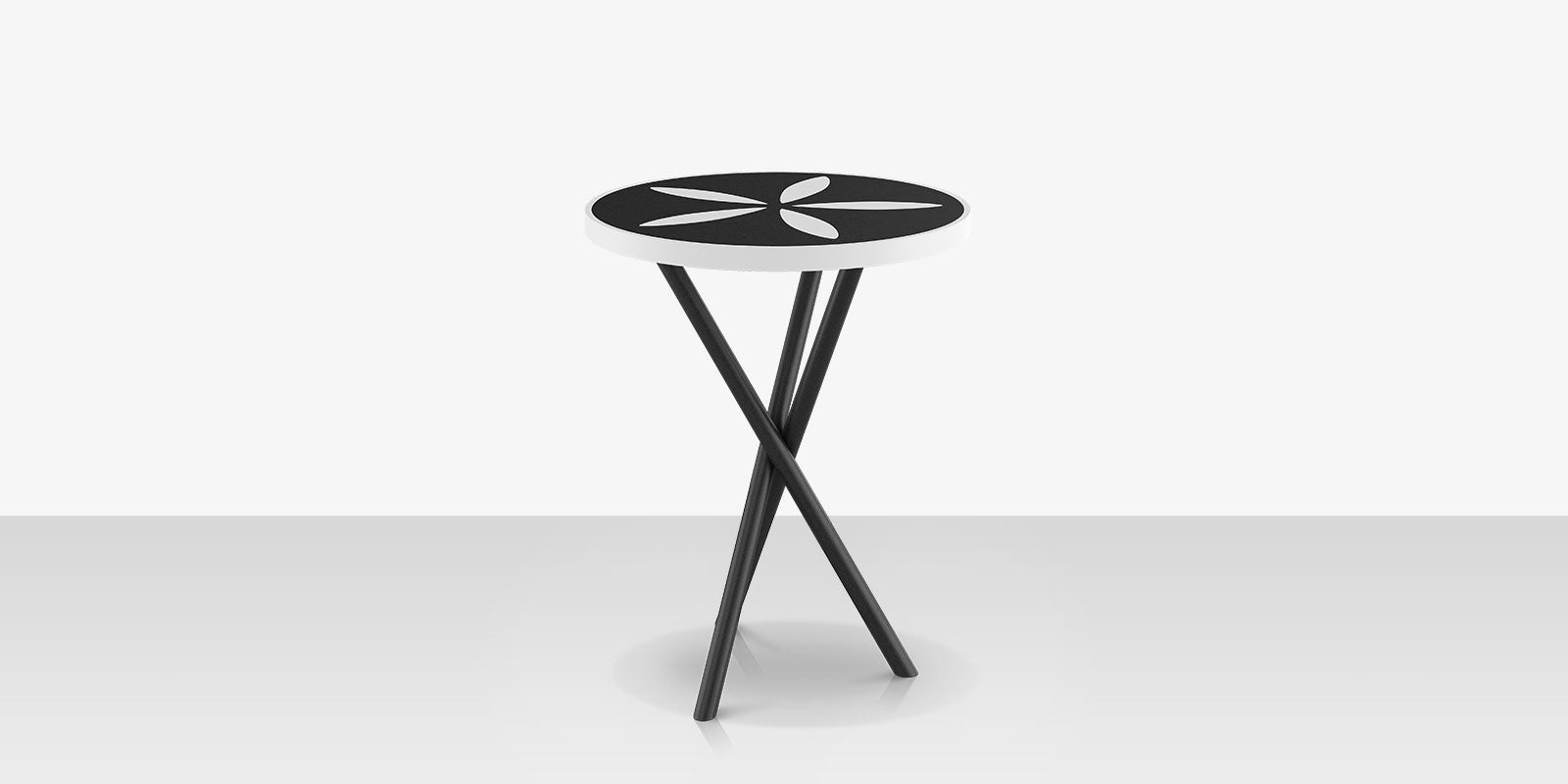 DecoScapes Organic Sand Dollar Side Table