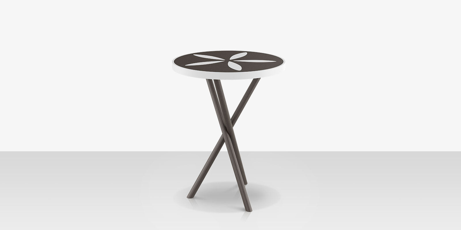 DecoScapes Organic Sand Dollar Side Table