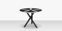 DecoScapes Organic Sand Dollar 42" Diameter Dining Table