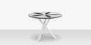 DecoScapes Organic Sand Dollar 42" Diameter Dining Table