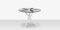 DecoScapes Organic Sand Dollar 42" Diameter Dining Table