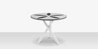 DecoScapes Organic Sand Dollar 42" Diameter Dining Table