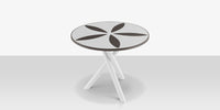 DecoScapes Organic Sand Dollar 42" Diameter Dining Table
