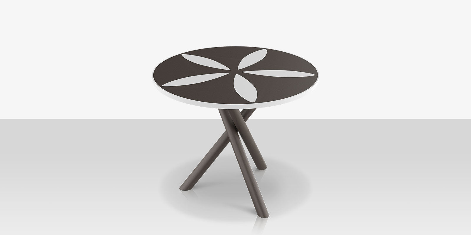 DecoScapes Organic Sand Dollar 42" Diameter Dining Table