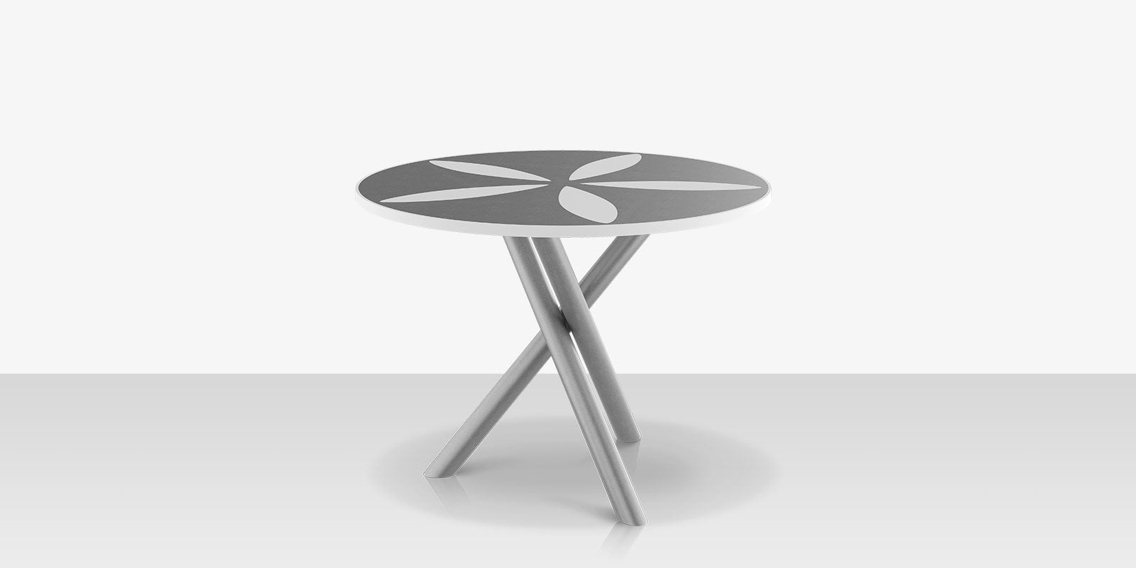 DecoScapes Organic Sand Dollar 42" Diameter Dining Table