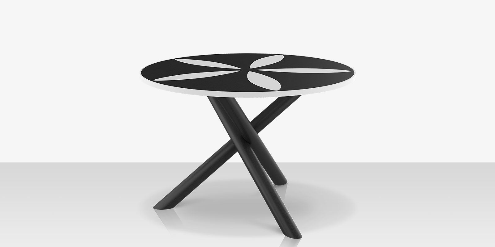 DecoScapes Organic Sand Dollar 48" Diameter Dining Table