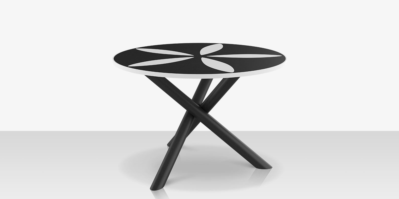DecoScapes Organic Sand Dollar 48" Diameter Dining Table