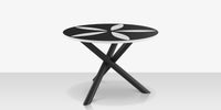 DecoScapes Organic Sand Dollar 48" Diameter Dining Table