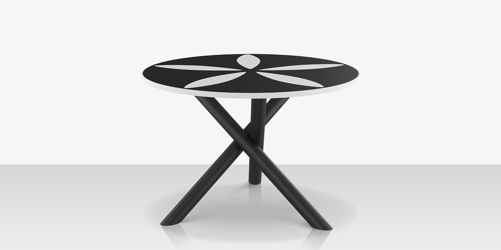 DecoScapes Organic Sand Dollar 48" Diameter Dining Table