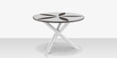 DecoScapes Organic Sand Dollar 48" Diameter Dining Table