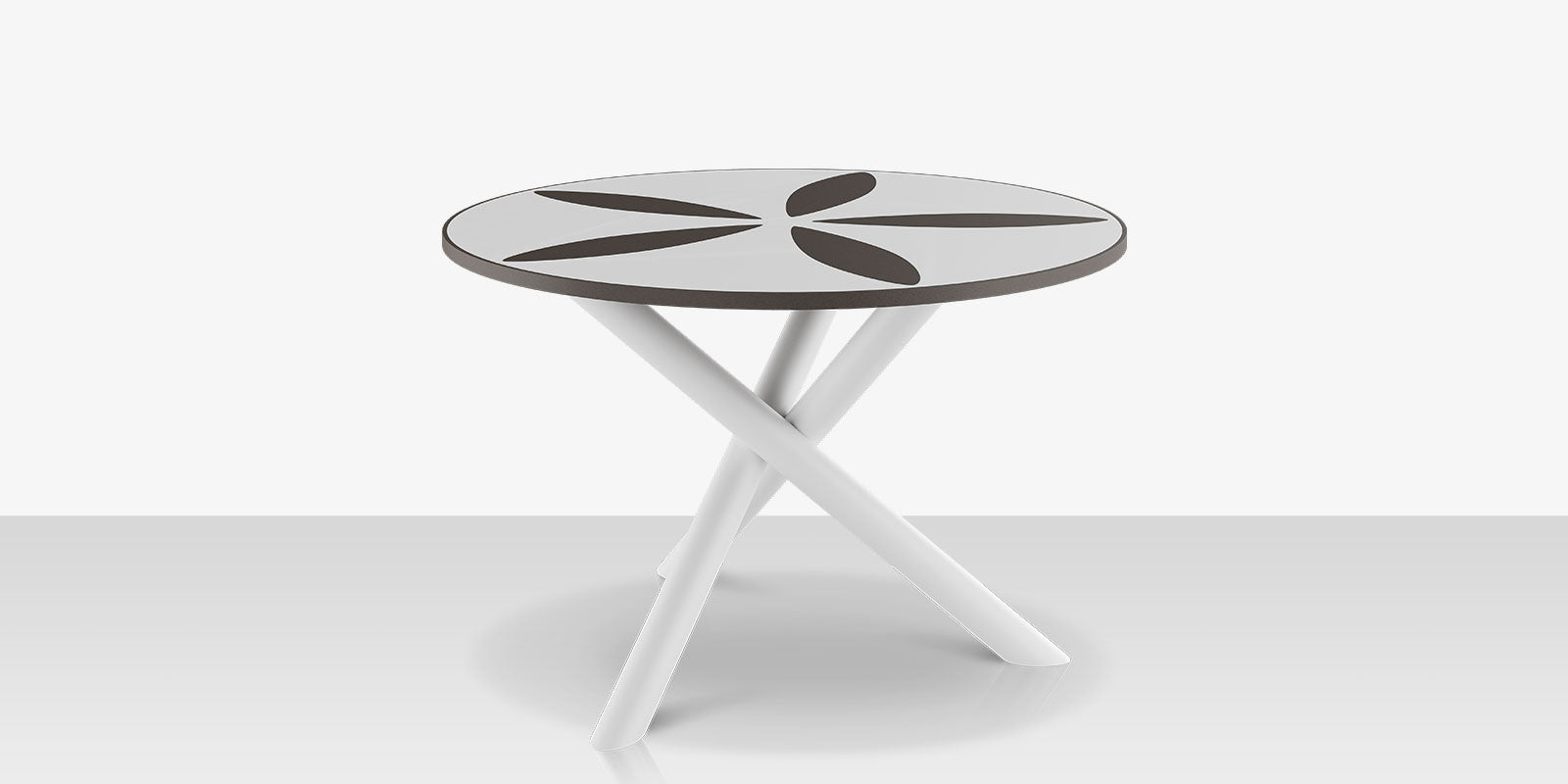 DecoScapes Organic Sand Dollar 48" Diameter Dining Table